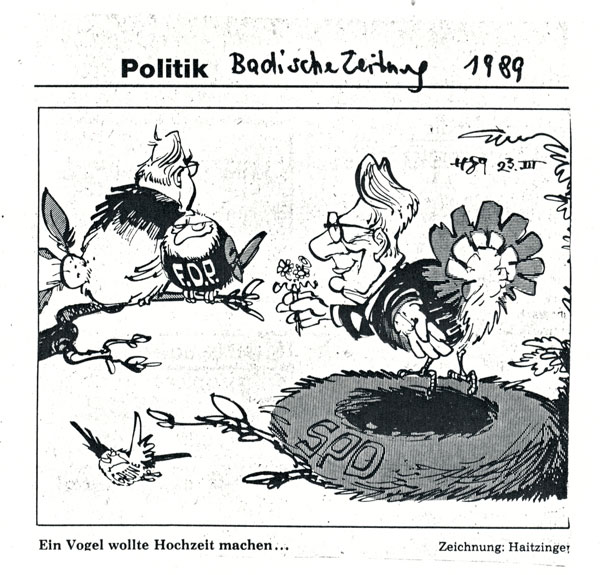 Abbildung - Politische Karikatur