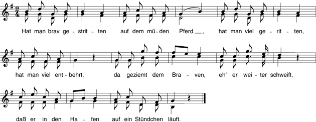 Abbildung - Notensatz